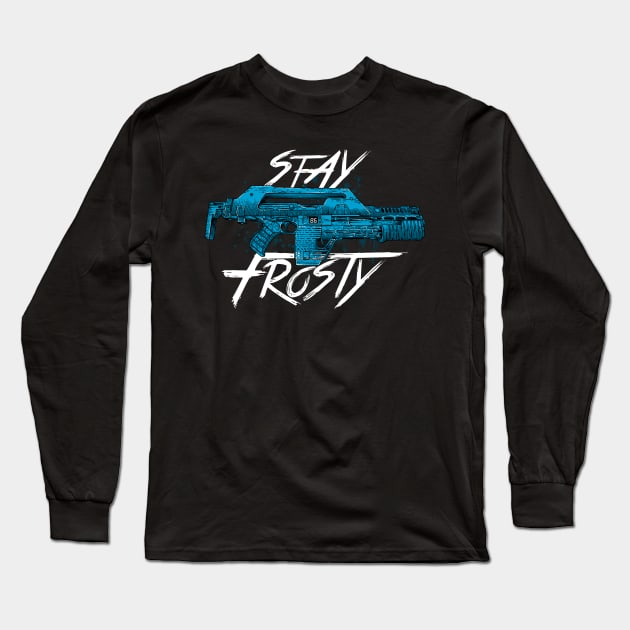 Stay Frosty - Aliens Long Sleeve T-Shirt by technofaze